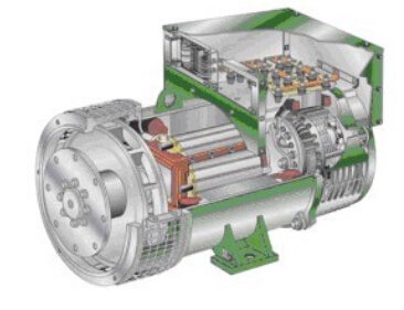 宝鸡发电机内部结构图